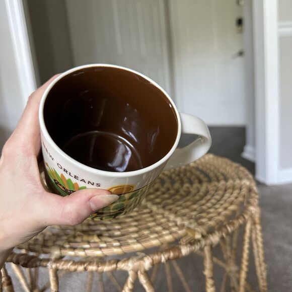 Starbucks NEW ORLEANS You Are Here Collection 14oz Ceramic Coffee Mug 2015 - Picture 6 of 6